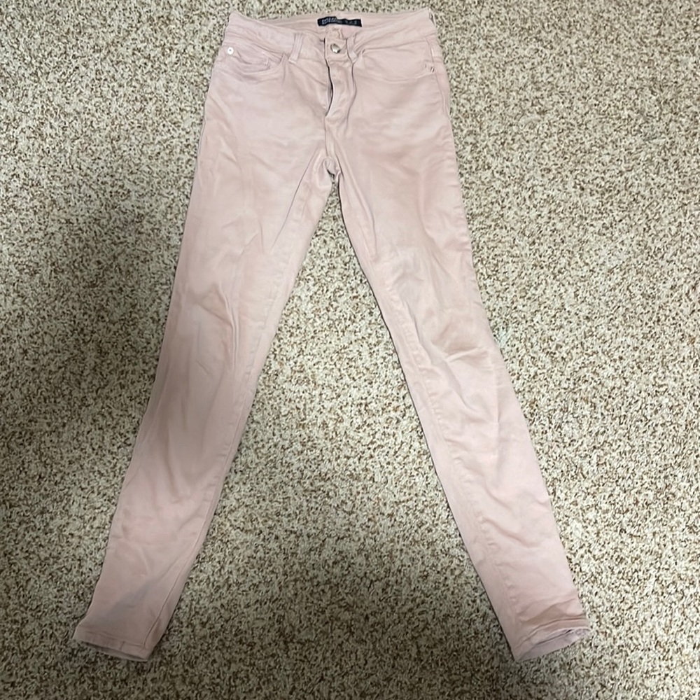 Zara colored skinny jeans